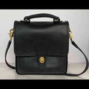 Vintage Coach Station Bag- #5130 in black